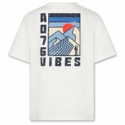 AO76 T-shirt Silas Vibes Coton Bio | Blanc Online
