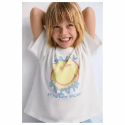 the new society T-shirt Smiley Baby |