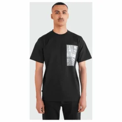 Homme Avnier T-Shirts, Chemises|T-Shirt Source Black Mire Coton Bio |