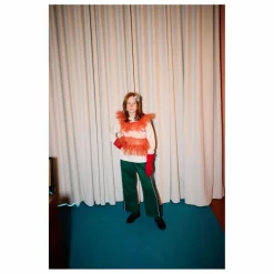 Bobo Choses T-shirt Sourire Coton Bio | Ecru Hot