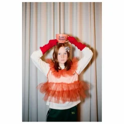 Bobo Choses T-shirt Sourire Coton Bio | Ecru Hot