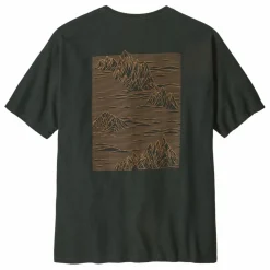 Homme Patagonia T-shirt Strataspire Responsibili Fibres Recyclées |