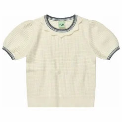 FUB T-Shirt Structure Maille Fine Coton Bio | Ecru Best