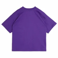 Mini Rodini T-Shirt Sunday Coton Bio | Violet Discount