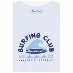 Enfant Tartine et Chocolat T-shirt Surfing Club |