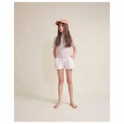 Enfant Búho Blouses, T-Shirts|T-shirt Terry Rayures Eponge Coton Bio |