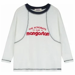 Maison Mangostan T-shirt The Acrobats | Blanc New