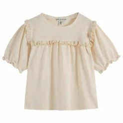 Enfant Emile et Ida T-shirt Volants Coton Flammé |