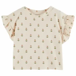 Enfant Emile et Ida Blouses, T-Shirts|T-Shirt Volants Fleurs Douce |