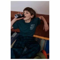 Cos I Said So T-shirt Wake Up Coton Bio | Vert foncé New