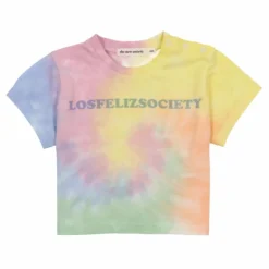 the new society T-Shirt Wildshire Tie Dye Baby | Jaune Outlet