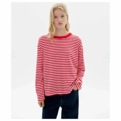 Femme Thinking Mu T-shirt Willy Emily R Rayé Coton Bio |