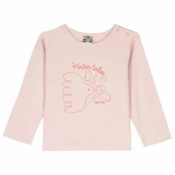 Bonton T-shirt Winter Tales | Rose poudré Sale