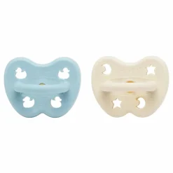 Hevea Tétine physiologique en caoutchouc naturel - Set de 2 |