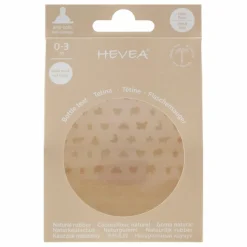 Hevea Tétine pour biberon à col large - Débit lent