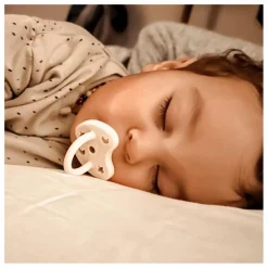 Sale Hevea Tétines physiologiques en caoutchouc naturel - Lot de 2 | Gris clair