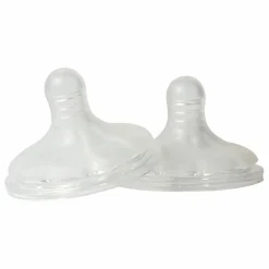 Best Caramma Tétines pour biberon - Set de 2 Transparent