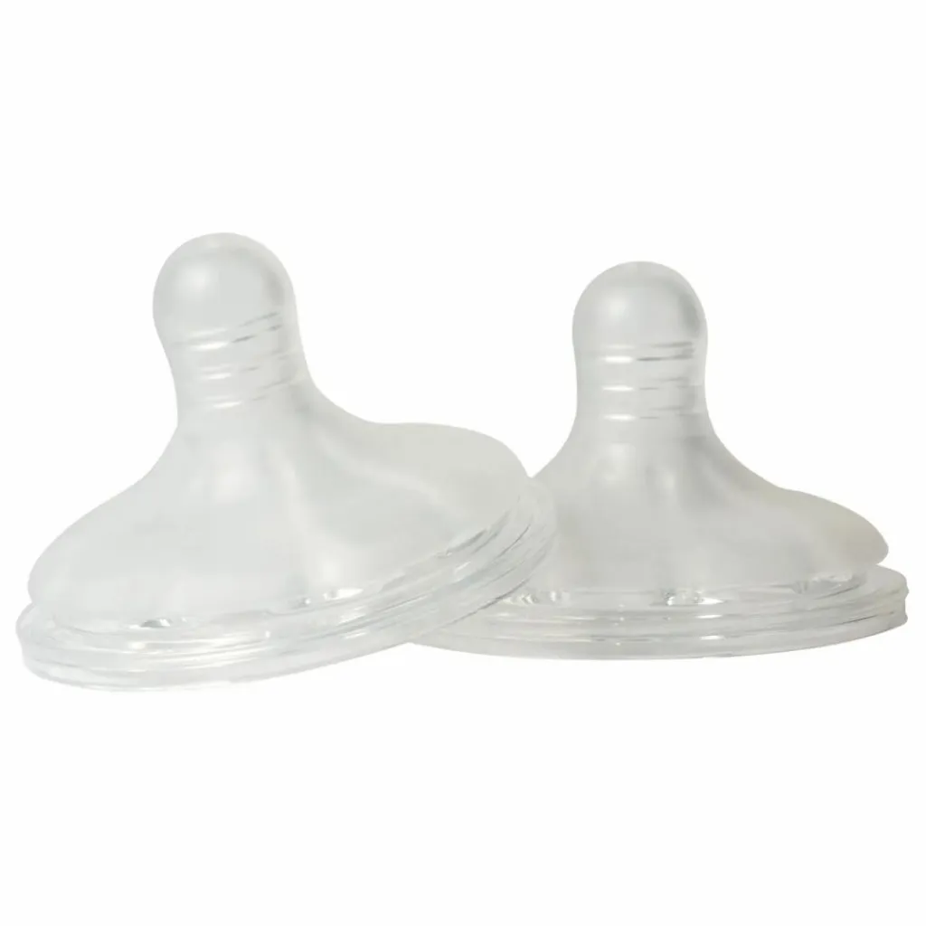 Best Caramma Tétines pour biberon - Set de 2 Transparent