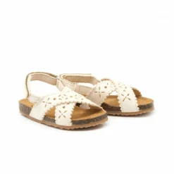 New Pèpè Two Con Me - Sandales Croisées Perforées | Blanc