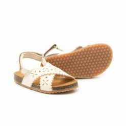 New Pèpè Two Con Me - Sandales Croisées Perforées | Blanc