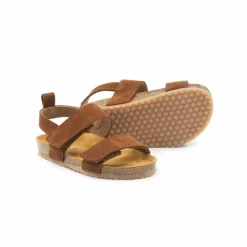 Pèpè Two Con Me - Sandales Double Scratchs | Marron