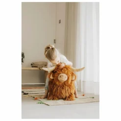 Wild & Soft Jouet À Bascule|Porteurs Et Trotteurs|Vache Highlande à bascule |