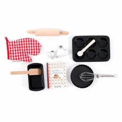 Moulin Roty Valise pâtisserie - Set de 11 accessoires |