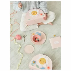 Meri Meri Valisette avec fleurs brodées