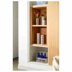 Best &Klevering Vase Clash Dot | Bleu ciel