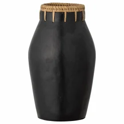 Bloomingville Vase Dixon en terre cuite | Noir