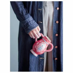 Sale Bloomingville Vase en grès Odina | Rouge