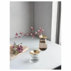 Clearance Kinto Vase en verre Luna | Marron