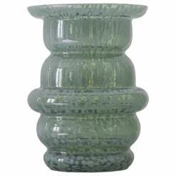 Cosin Vase en verre moucheté Dôme | Vert Online