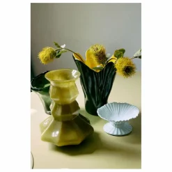 HKliving Vases, Objets Déco|Vase en verre Silhouette |