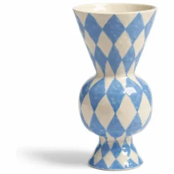 New &Klevering Vase Rhombic | Bleu