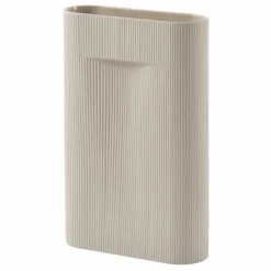 Muuto Vase Ridge | Beige Clearance