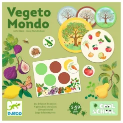 Sale Djeco Vegeto Mondo Multicolore