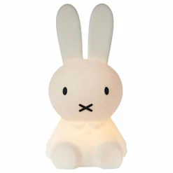 New Mr Maria Veilleuse Miffy en silicone souple | Blanc