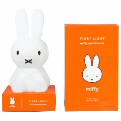 New Mr Maria Veilleuse Miffy en silicone souple | Blanc