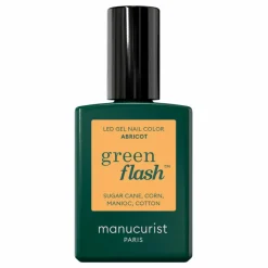 Best Manucurist Vernis à ongles semi Permanent Green Flash - 15 ml | Abricot