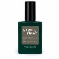 Manucurist Vernis à ongles semi-permanent Green Flash - 15 ml | Khaki Best