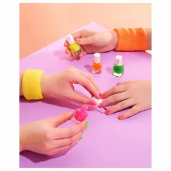 Hot Inuwet Vernis enfant à l'eau parfumé Bubble Gum - 5ml | Rose fluo