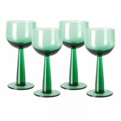 Online HKliving Verre à vin The emeralds - Set de 4 | Vert