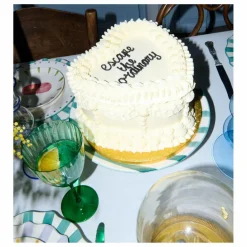 Anna + Nina Art De La Table|Verre à vin forêt délavé |