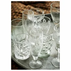 Madam Stoltz Art De La Table|Verre strié