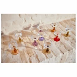 HKliving Verre Swirl | Pourpre Best