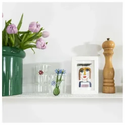 &Klevering Verres Flora - Set de 2 | Rouge Clearance