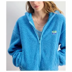 Outlet American Vintage Veste Capuche Hoktown | Bleu