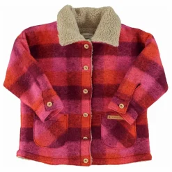 Enfant Piupiuchick Manteaux, Vestes|Manteaux, Blousons|Veste Carreaux Laine |