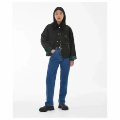 Barbour Veste Catton Cirée | Noir Sale